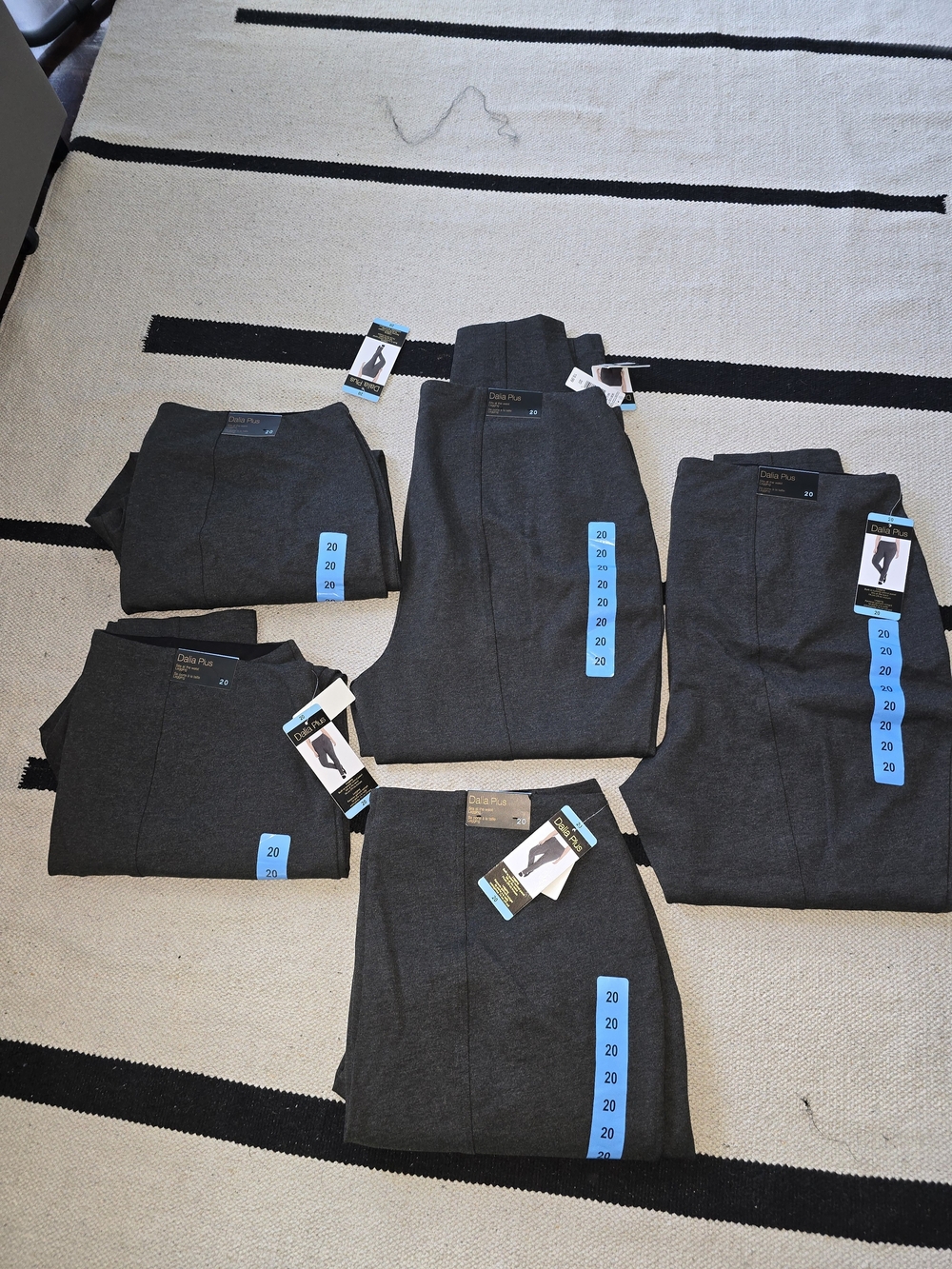 BIG BUNDLE - Dalia Tummy Control Pants Plus Size 20   X 8 Pieces
